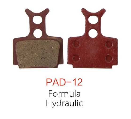 Колодки тормозные Repute Pad 12 для дисковых тормозов Formula Hydraulic, в упаковке Колодки тормозные Repute Pad 12 для дисковых тормозов Formula Hydraulic, в упаковке